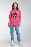 Camiseta manga corta, estampado de Hello Kitty