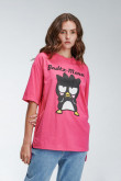 Camiseta manga corta, estampado de Hello Kitty