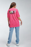 Camiseta manga corta, estampado de Hello Kitty