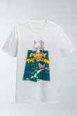 Camiseta, con estampado en frente, de Pinky & Cerebro