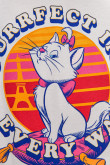 Camiseta manga corta para mujer, con estampado en frente de Aristogatos, Disney