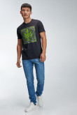 Camiseta manga corta, estampado de Cypress Hill.