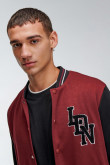 CHAQUETA BOMBER TIPO COLLEGE