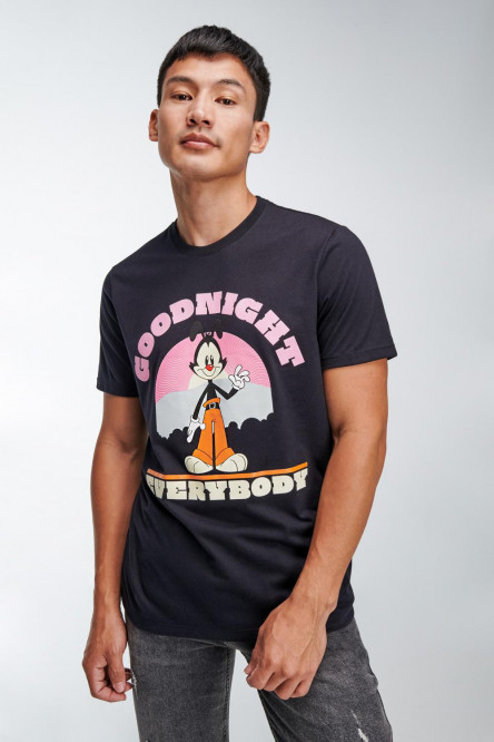 Camiseta, con estampado en frente, de Animaniacs