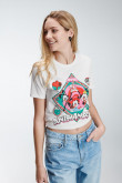 Camiseta manga corta, estampado de  Animaniacs