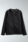 Chaqueta liviana con capota