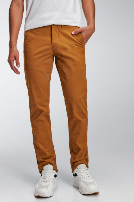 Pantalón Slim fit kaky en dril