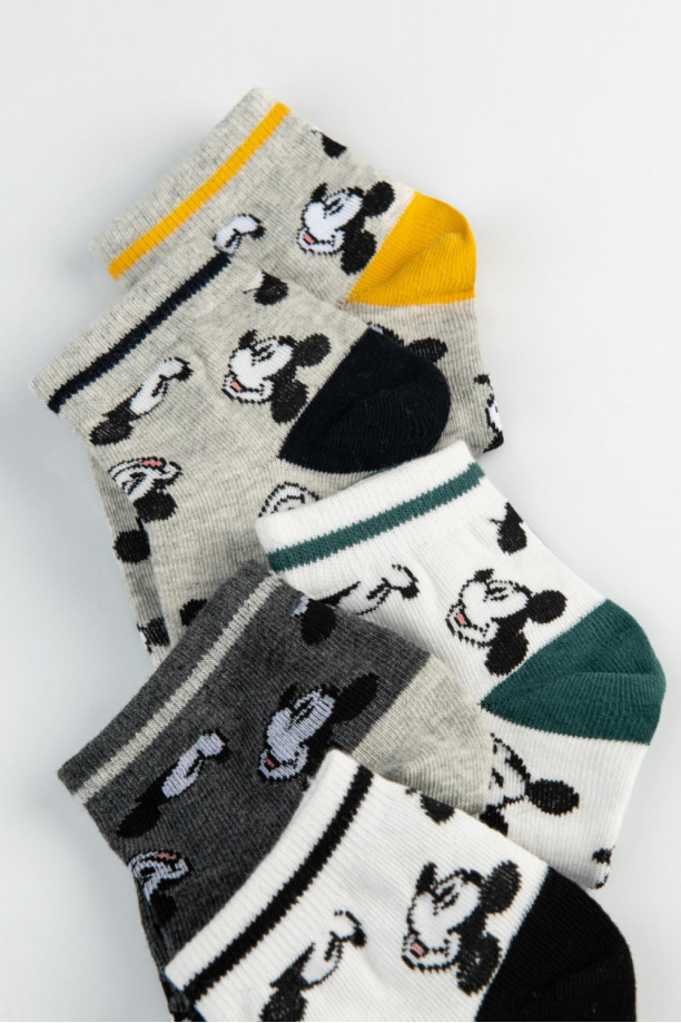 MEDIAS CORTAS CON DISEÑO MICKEY