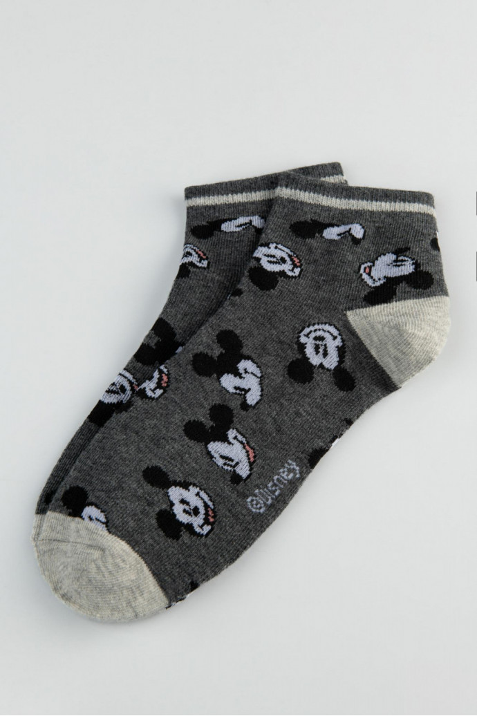 MEDIAS CORTAS CON DISEÑO MICKEY