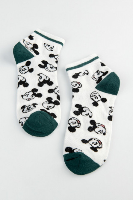 MEDIAS CORTAS CON DISEÑO MICKEY