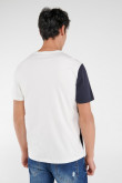 Camiseta manga corta estampada.