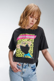 Camiseta manga corta estampado de Johnny Bravo.