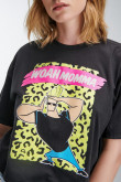 Camiseta manga corta estampado de Johnny Bravo.