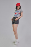 Camiseta estampada manga corta Minnie