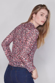 BLUSA SEMI TRANSPARENTE