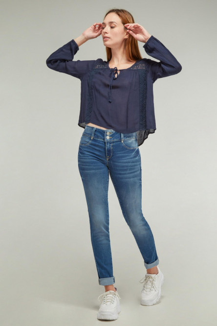 BLUSA UNICOLOR