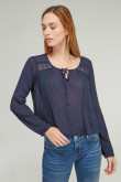 BLUSA UNICOLOR