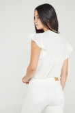 BLUSA CON PERLAS