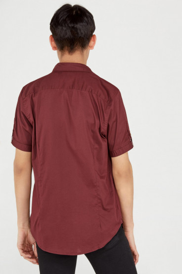 CAMISA SÚPER SLIM MANGA CORTA