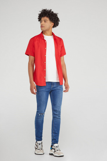 CAMISA UNICOLOR MANGA CORTA