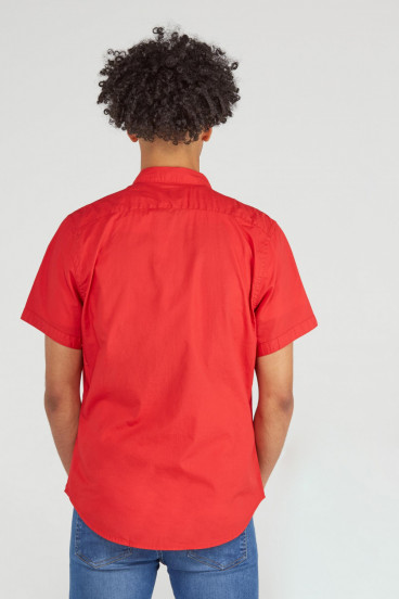 CAMISA UNICOLOR MANGA CORTA