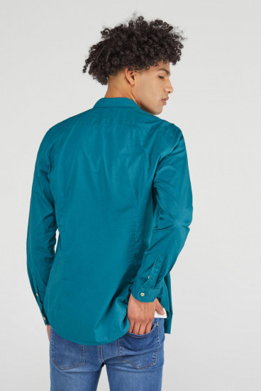 CAMISA UNICOLOR BUTTON DOWN