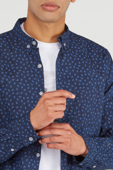 camisa-azul-manga-larga