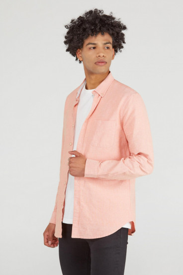 CAMISA UNICOLOR MANGA LARGA