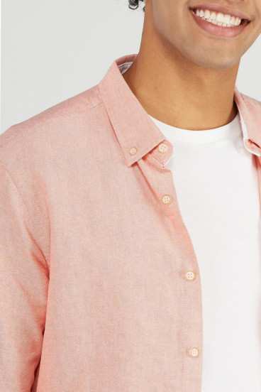camisa-rosa-button-down
