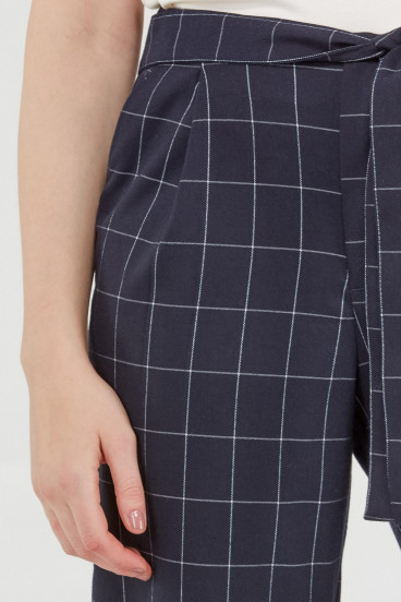 PANTALÓN PAPER BAG CUADROS