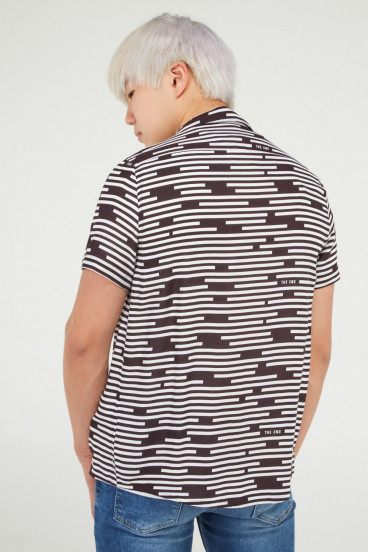 CAMISA MOTIVO MANGA CORTA