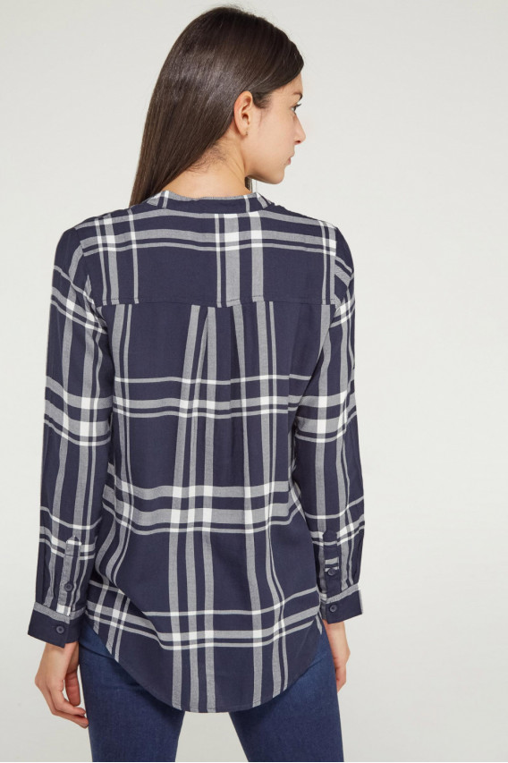BLUSA CUELLO MAO