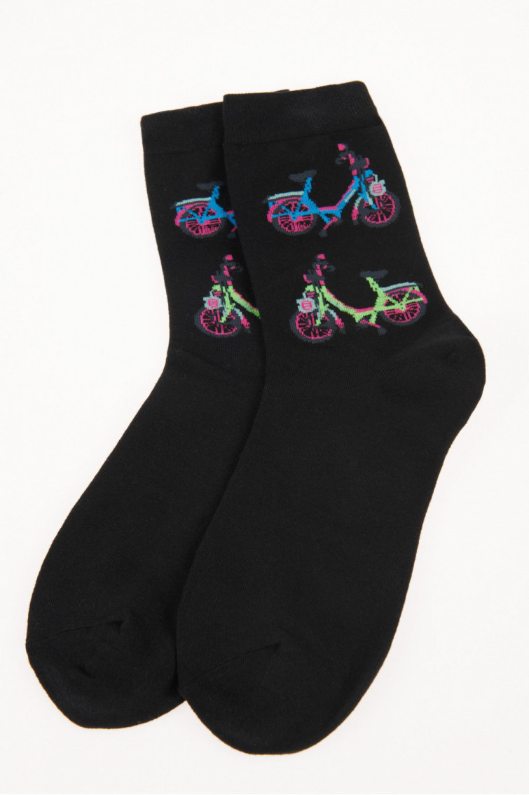 MEDIAS CON MOTIVO BICICLETA
