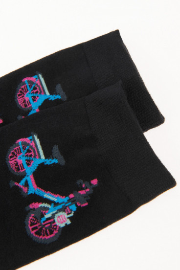 MEDIAS CON MOTIVO BICICLETA