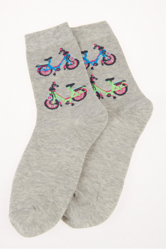 MEDIAS CON MOTIVO BICICLETA