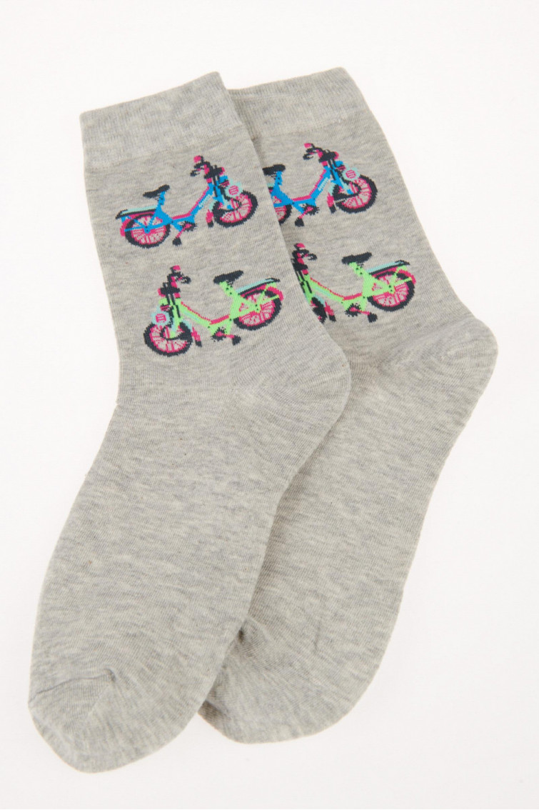 MEDIAS CON MOTIVO BICICLETA
