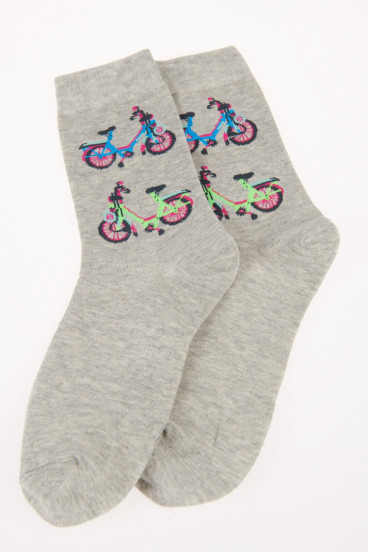 MEDIAS CON MOTIVO BICICLETA