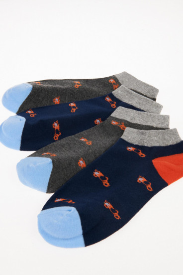 MEDIAS TOBILLERAS COMBINADAS