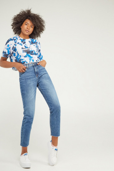 CAMISETA CORTA TIE DYE