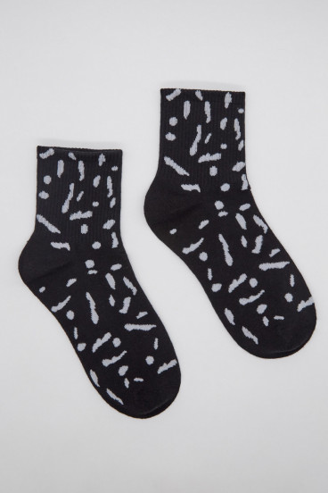 MEDIAS CON MOTIVO DE MANCHAS