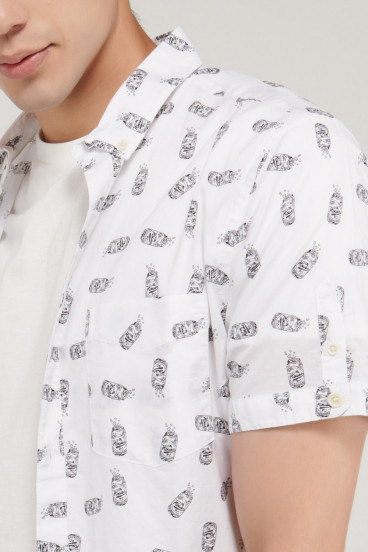 camisa-button-down-manga-corta