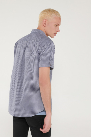 CAMISA BUTTON DOWN MANGA CORTA