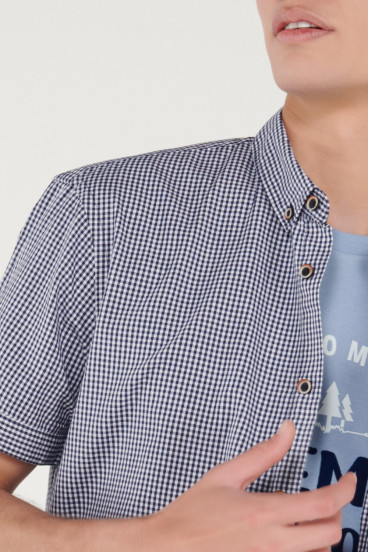 camisa-button-down-manga-corta