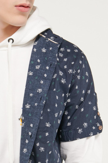 camisa-button-down-manga-corta