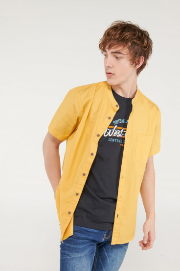 CAMISA SLIM MANGA CORTA