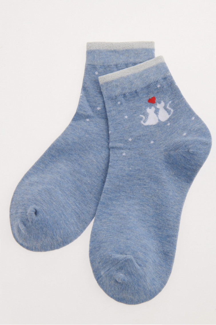 MEDIAS UNICOLOR GATOS