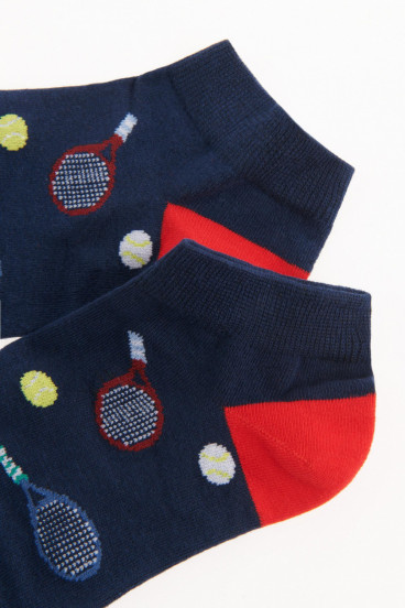 MEDIAS COMBINADAS CON ESTAMPADO