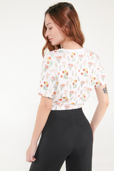 CAMISETA ESTAMPADO FLORES