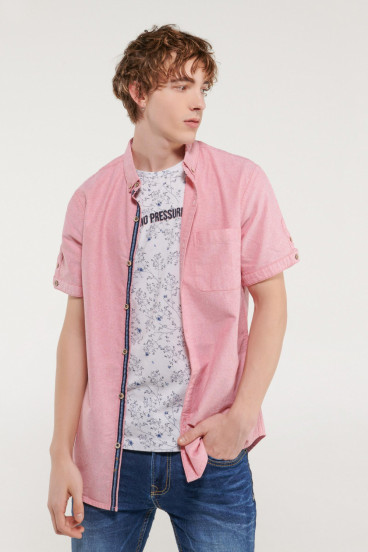CAMISA UNICOLOR BUTTON DOWN