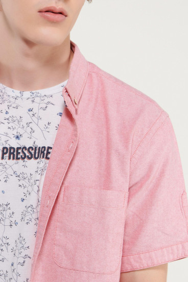 camisa-unicolor-button-down